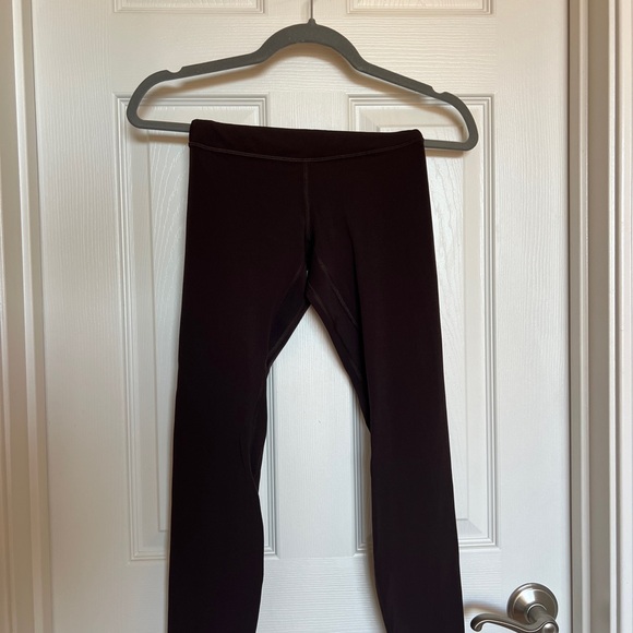 Lululemon Fast and Free High-Rise Crop with Pockets 19" size 4 - Picture 3 of 6